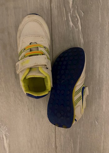 Erkek Çocuk Sarı Cırtlı Spor Ayakkabı - Görsel 2