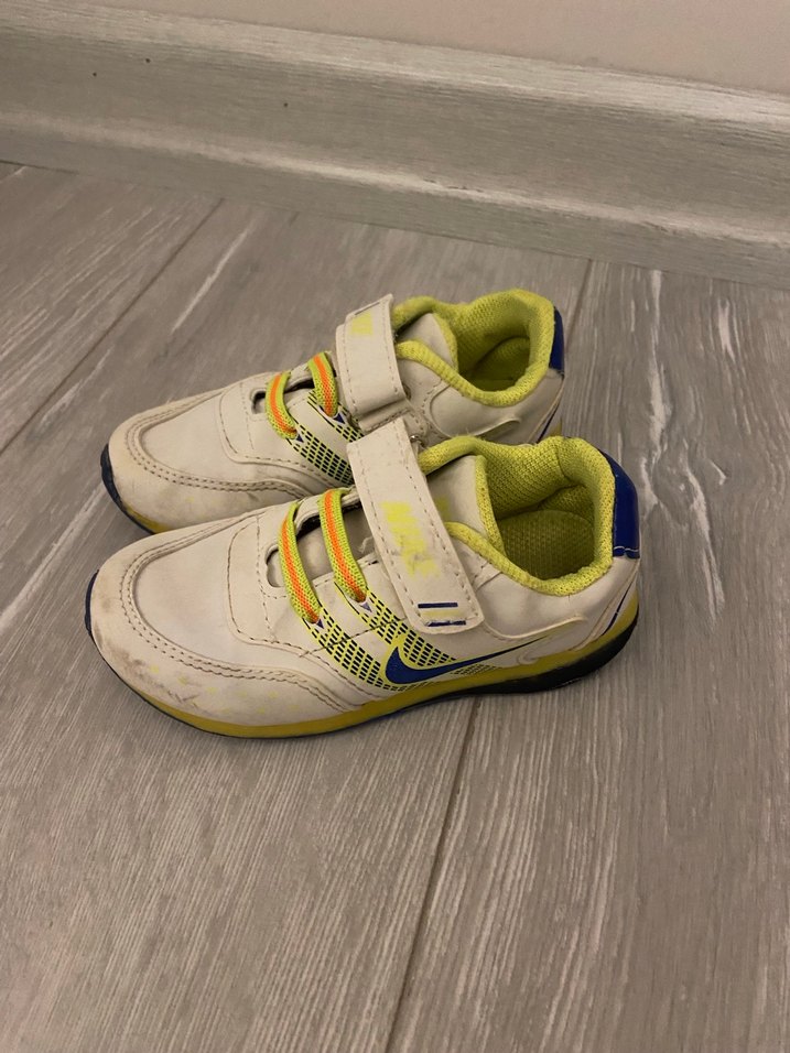 Erkek Çocuk Sarı Cırtlı Spor Ayakkabı - Görsel 5