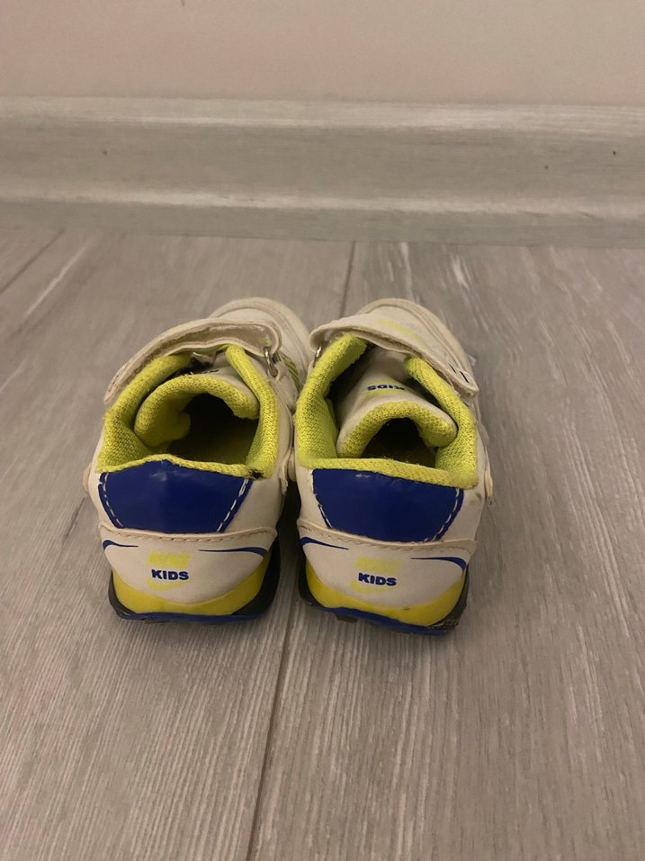 Erkek Çocuk Sarı Cırtlı Spor Ayakkabı - Görsel 4