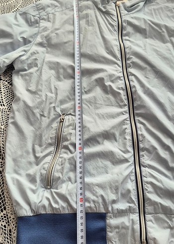 acık mavi Erkek Uzun Kollu Ceket - Görsel 5