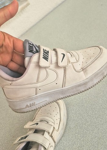 Nike Beyaz Platform Topuklu Spor Ayakkabı - Görsel 4