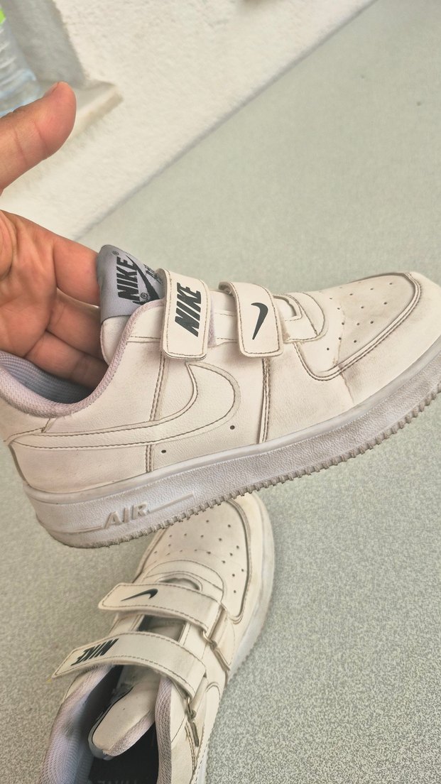 Nike Beyaz Platform Topuklu Spor Ayakkabı - Görsel 4