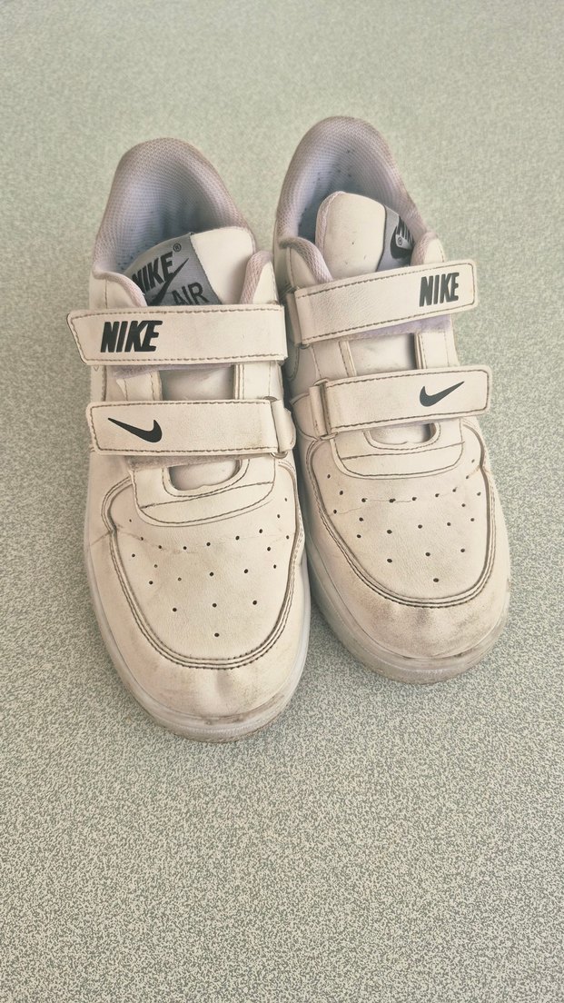 Nike Beyaz Platform Topuklu Spor Ayakkabı - Görsel 5