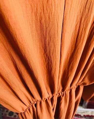 m Beden camel Renk Elbise