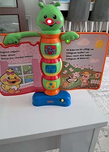  Beden Fisher price eğitici tırtıl