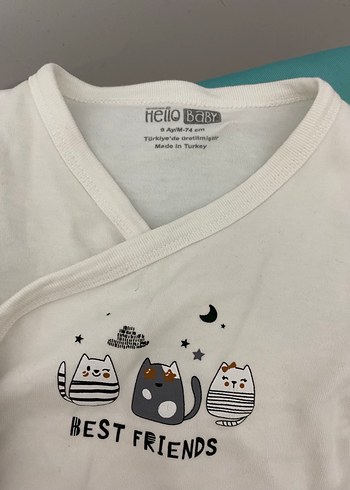 Bebek Erkek Uzun Kollu Baskılı Pamuklu Takımı - Görsel 2