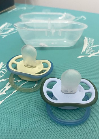 Philips Pastel Mavi Bebek Emziği Seti philips