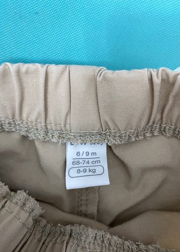 Erkek Çocuk Bej kargo Kesim Pantolon - Görsel 2