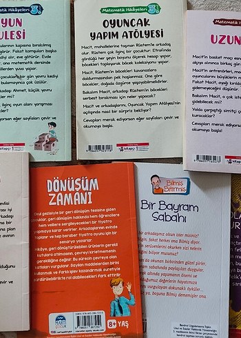 2. ve 3. sınıfa uygun çocuk Kitapları Seti - Görsel 2