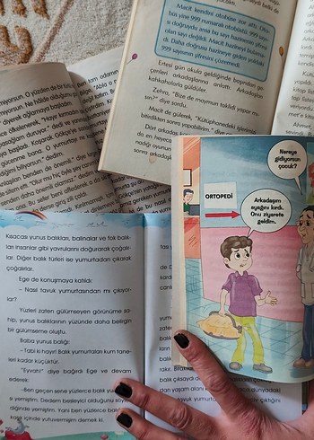 2. ve 3. sınıfa uygun çocuk Kitapları Seti - Görsel 4