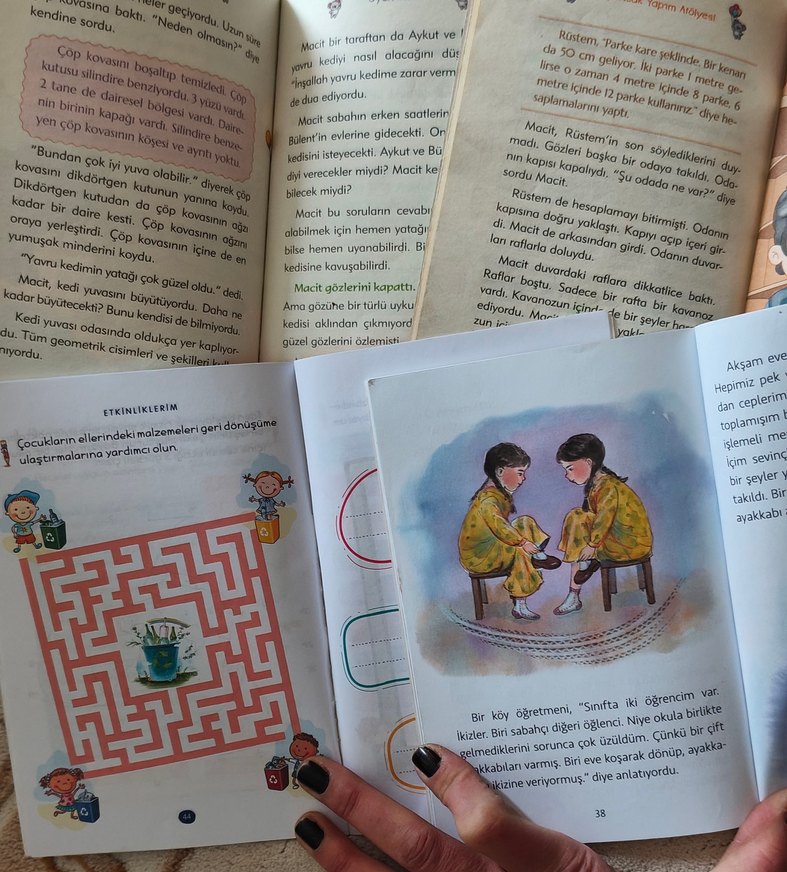 2. ve 3. sınıfa uygun çocuk Kitapları Seti - Görsel 3