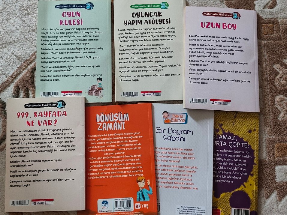 2. ve 3. sınıfa uygun çocuk Kitapları Seti - Görsel 2