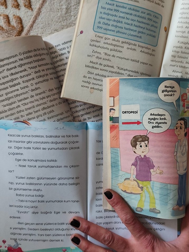 2. ve 3. sınıfa uygun çocuk Kitapları Seti - Görsel 4