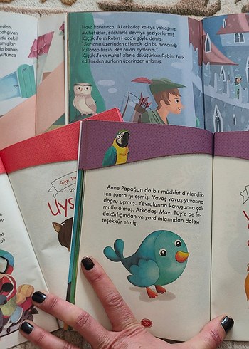 Çocuklar için Eğlenceli Masal Kitapları Seti - Görsel 2