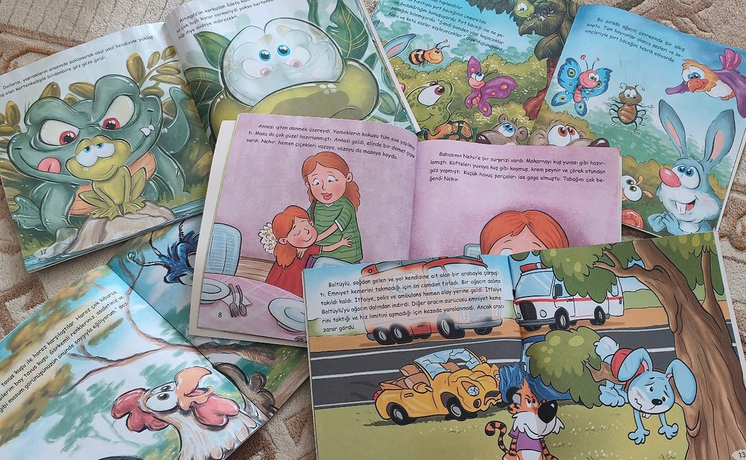 Çocuklar için Değerler Eğitimi Kitapları Seti - Görsel 2