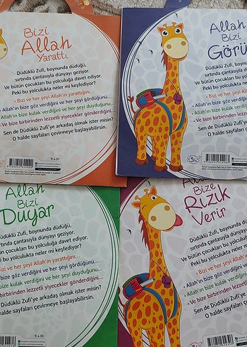 Çocuklar için Allah Temalı Kitap Seti - Görsel 3