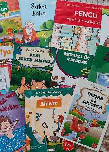 Çocuklar için çeşitli resimli kitaplar - Görsel 2