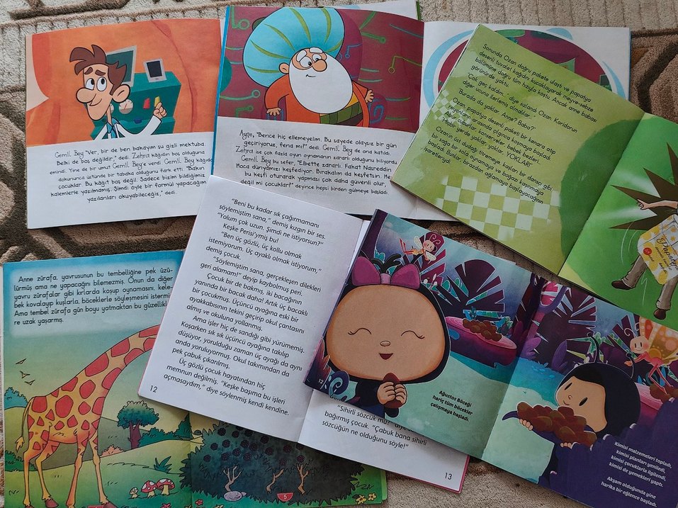 Çocuk Kitapları Seti - Masallar ve Hikayeler - Görsel 2