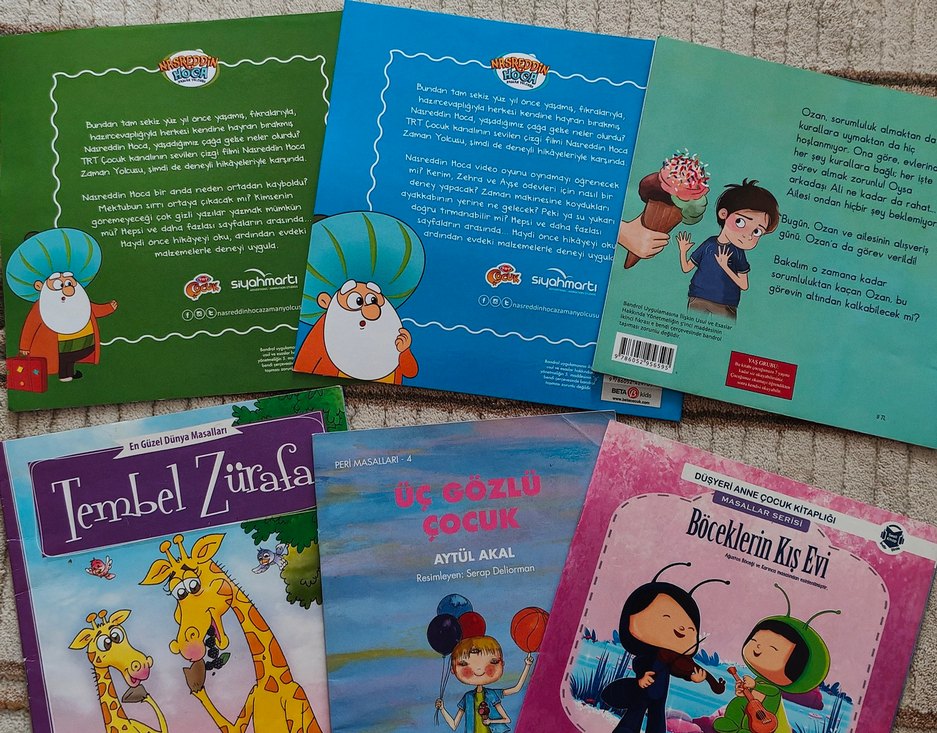 Çocuk Kitapları Seti - Masallar ve Hikayeler - Görsel 3