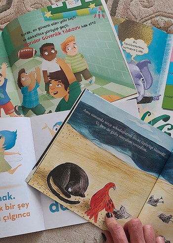 okul öncesi çocuk Kitapları Seti - Eğlenceli ve Öğretici - Görsel 3