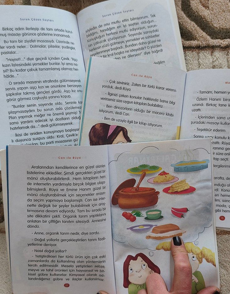 Çocuklar için Neşeli ve eğitici Kitaplar - Görsel 2