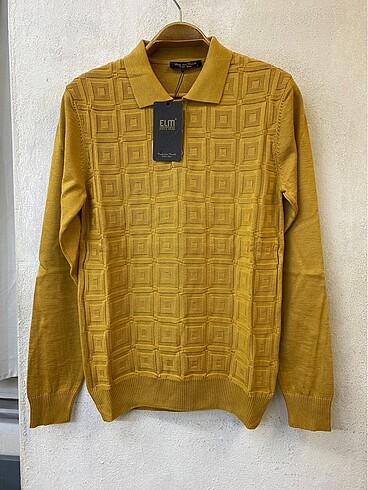 Elmwear Desenli PoloY. Triko Kazak