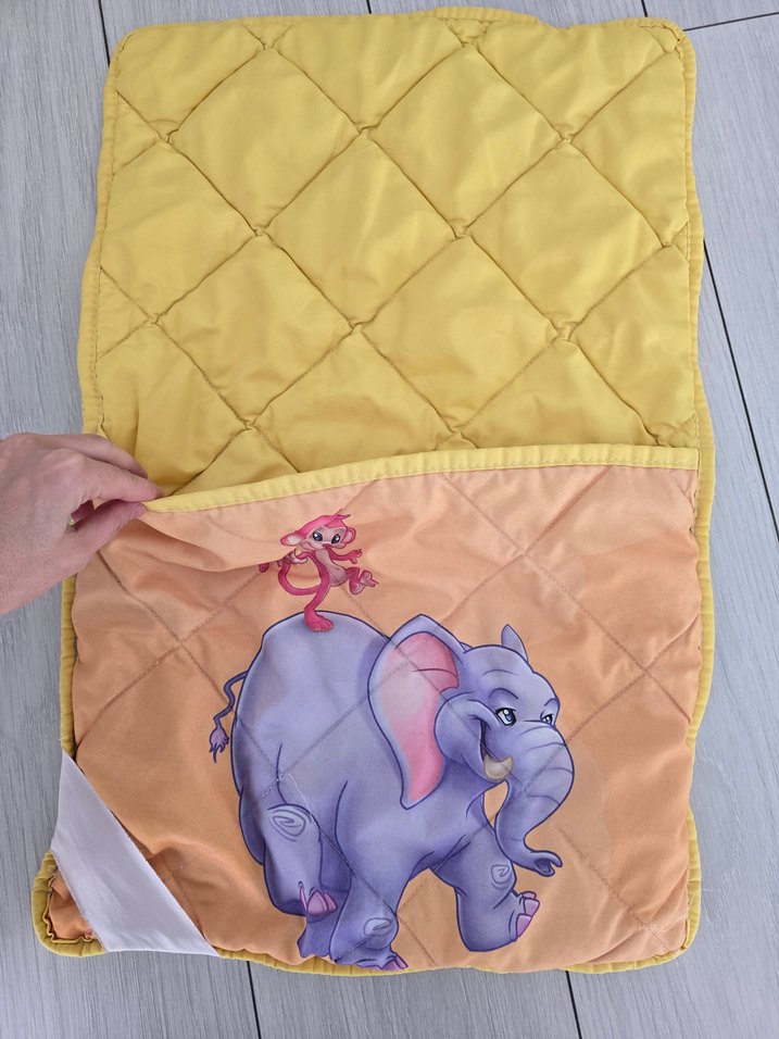 Sarı Desenli Çocuk Uyku Örtüsü - Görsel 3