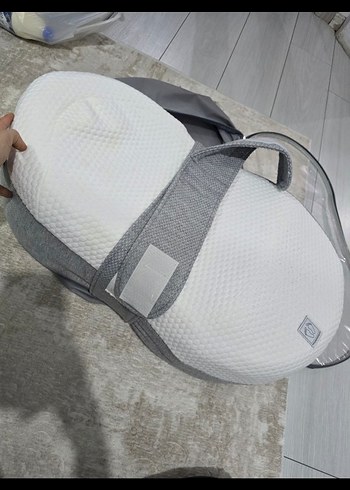 Gri Bebek Destekli Uyku Yatağı - Görsel 2