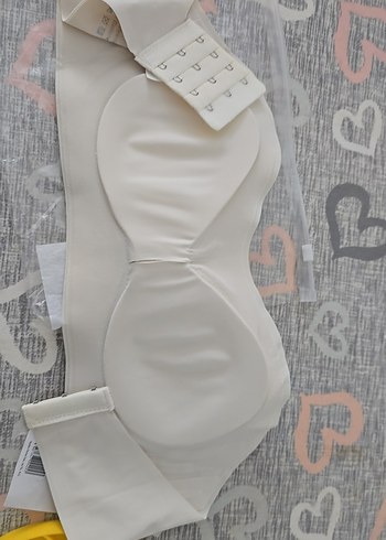 lazer kesim straplez sütyen - Görsel 3