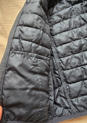 Gri Fermuarlı Erkek Çocuk Mont - Görsel 5