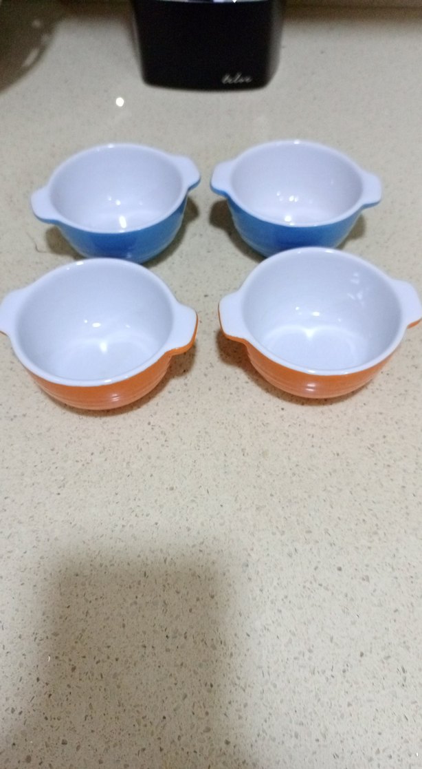 Renkli Mini Yemek Kapları 4'lü Set - Görsel 4