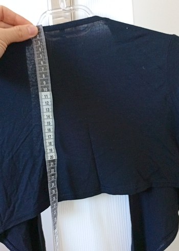 Siyah Uzun Kollu Bolero - Görsel 5