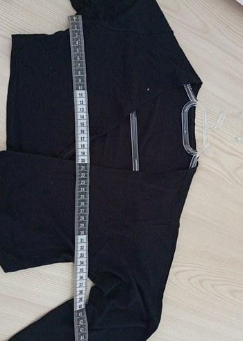 Siyah Uzun Kollu Bolero - Görsel 6