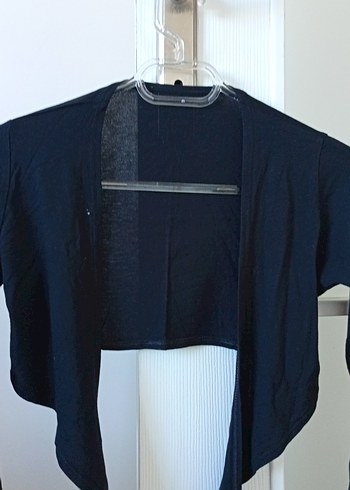 Siyah Uzun Kollu Bolero - Görsel 2