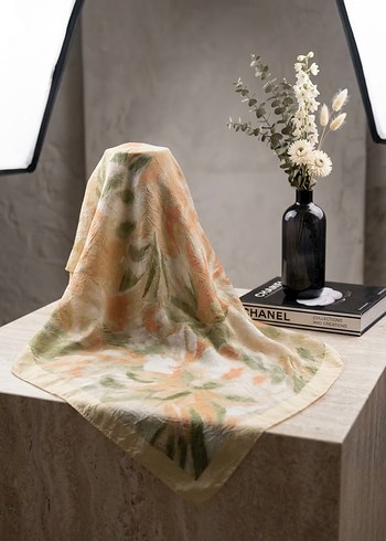 Diğer Pastel Cicekli İnce Sal Hafif Ve Sik