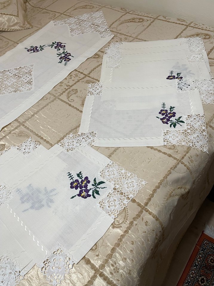 8 kişilik Masa Örtüsü Seti - Görsel 2