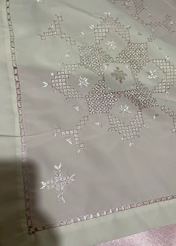 Antepişi yatak örtüsü masa örtüsü olarakda kullanılabilir - Görsel 5