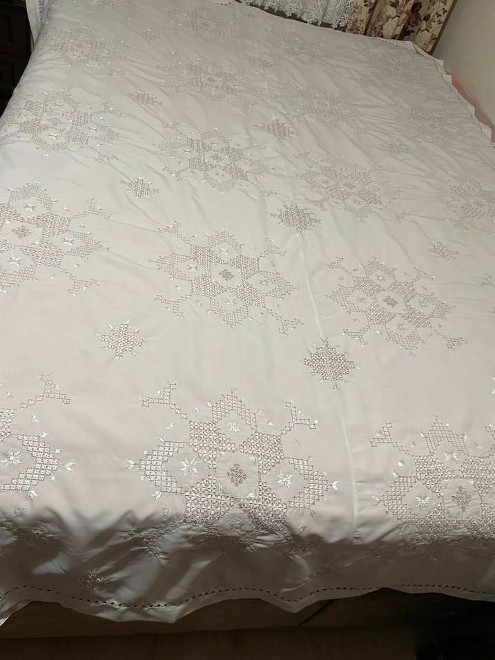 Antepişi yatak örtüsü masa örtüsü olarakda kullanılabilir - Görsel 4