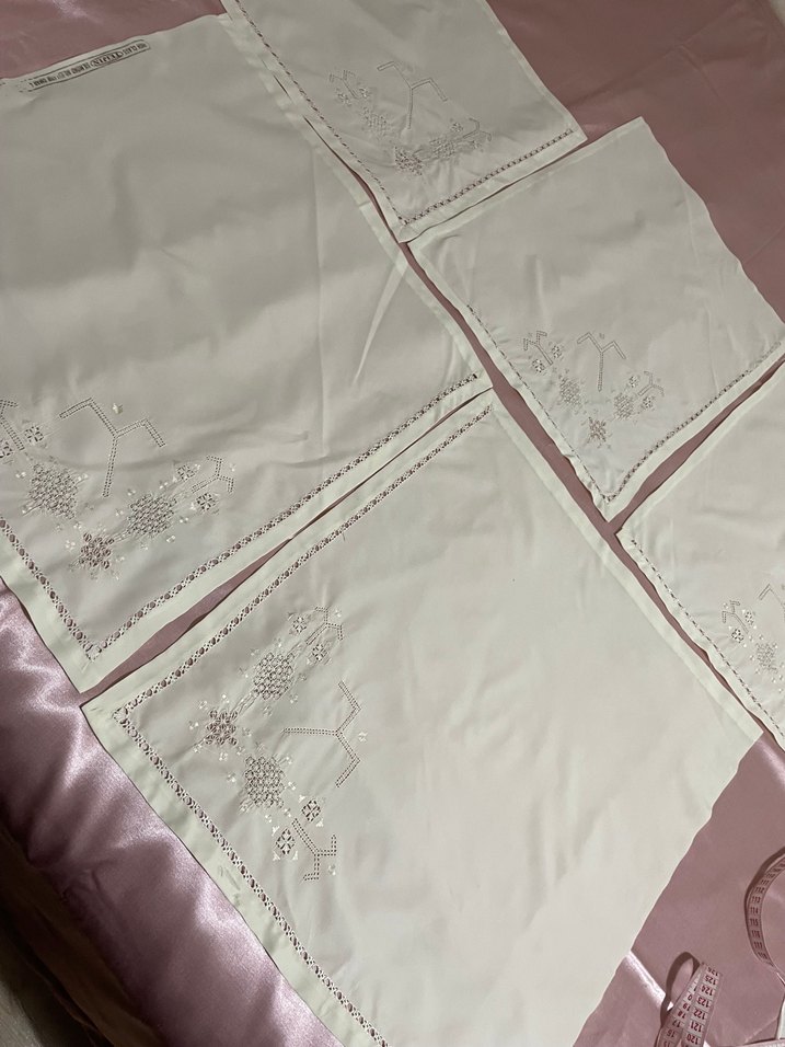 Esas ipek üzerin antepişi parçalar - Görsel 4