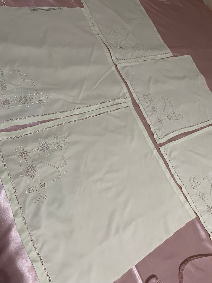 Esas ipek üzerin antepişi parçalar - Görsel 2