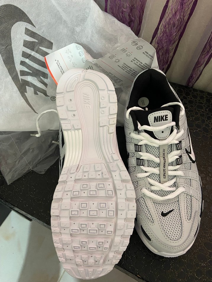 Nike Beyaz Gri Bağcıklı Spor Kadın Sneakers - Görsel 5