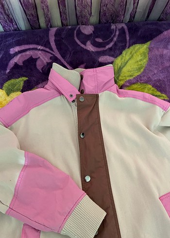 Düğmeli Pastel Renkli Kadın Ceket - Görsel 4