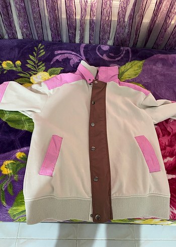 Düğmeli Pastel Renkli Kadın Ceket - Görsel 2