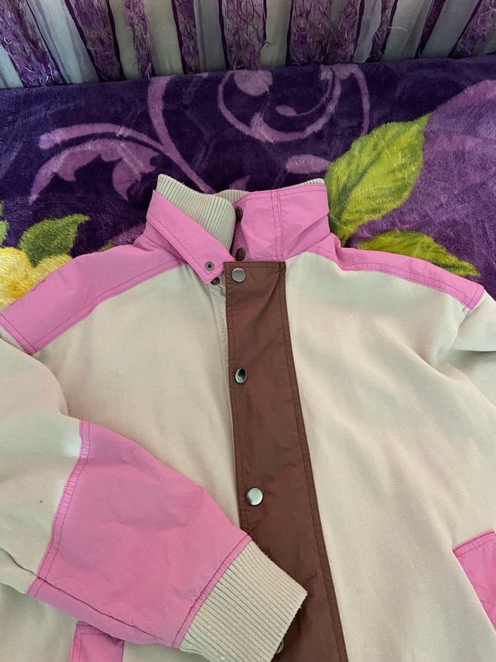 Düğmeli Pastel Renkli Kadın Ceket - Görsel 4