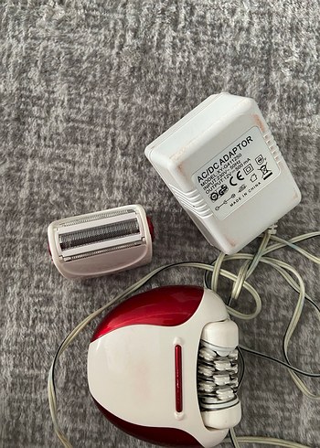 Kırmızı Beyaz Braun Epilatör ve Adaptör - Görsel 5