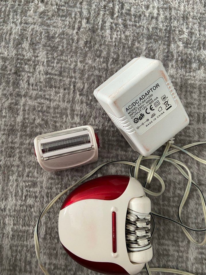 Kırmızı Beyaz Braun Epilatör ve Adaptör - Görsel 5