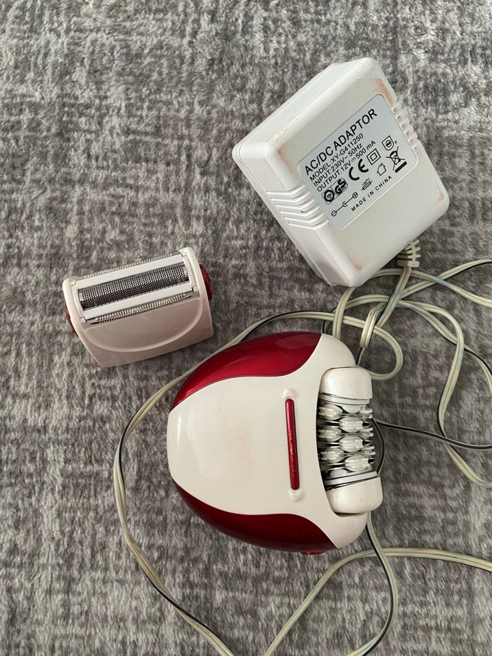 Kırmızı Beyaz Braun Epilatör ve Adaptör - Görsel 4
