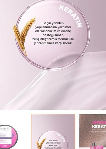 Urban Care Yoğun Keratin Saç Bakım Maskesi 230ml - Görsel 3