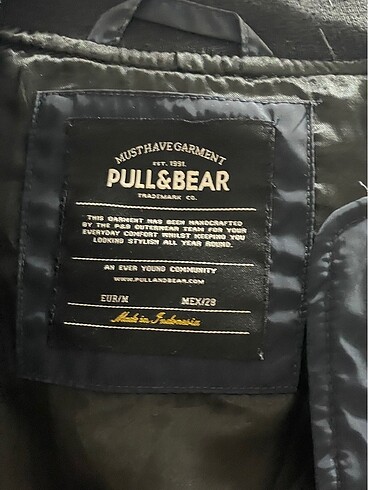 m Beden PULL BEAR BOMBER