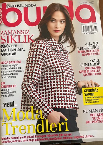 Burda Moda Dergisi Şubat 2014 Sayısı